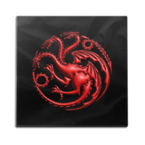 Targaryen Red Wall Art