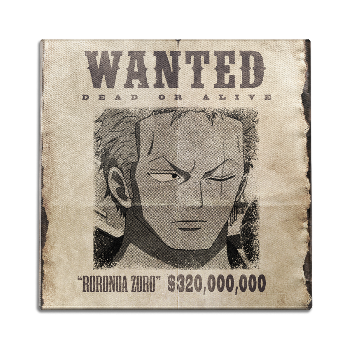 Wanted Zoro Wall Art