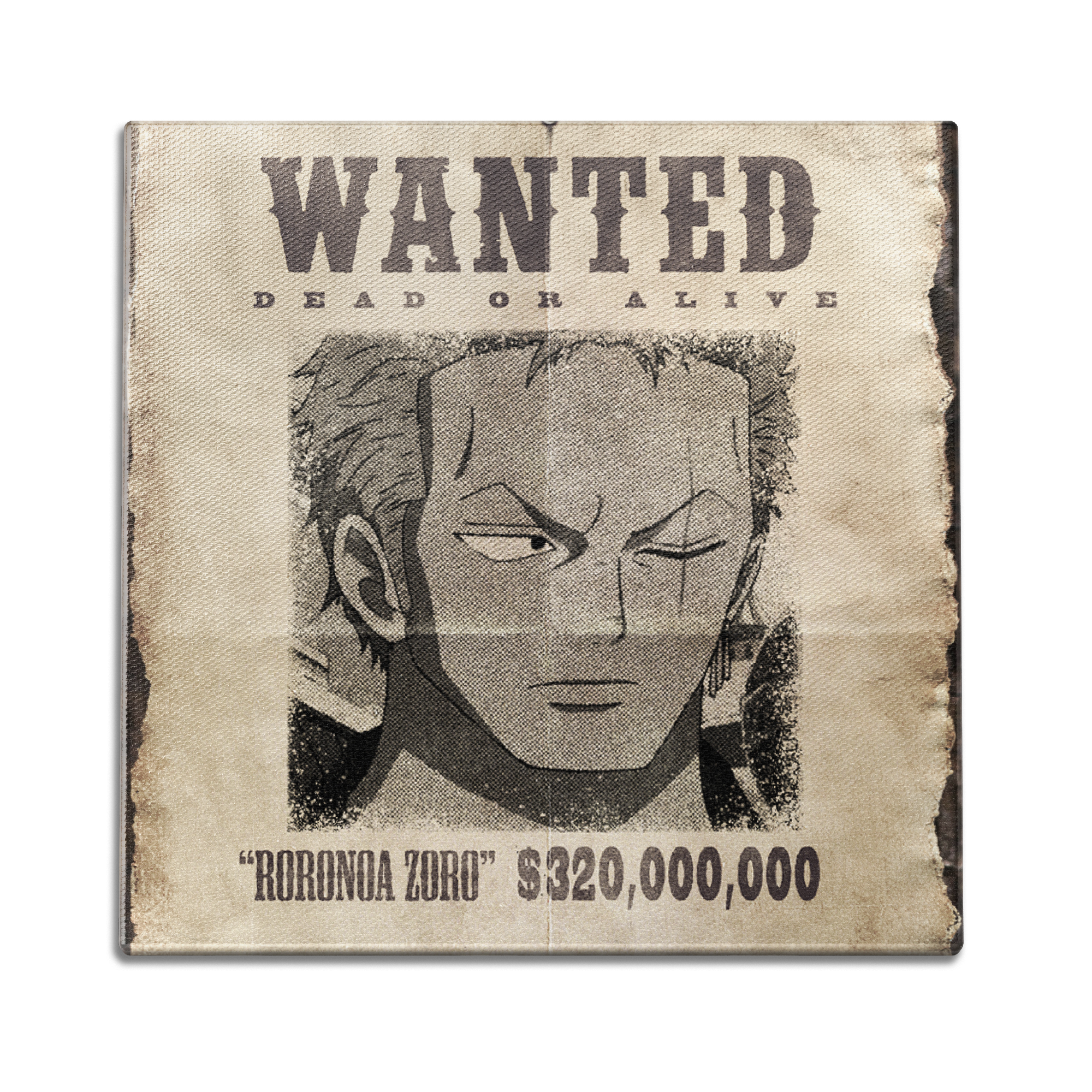 Wanted Zoro Wall Art