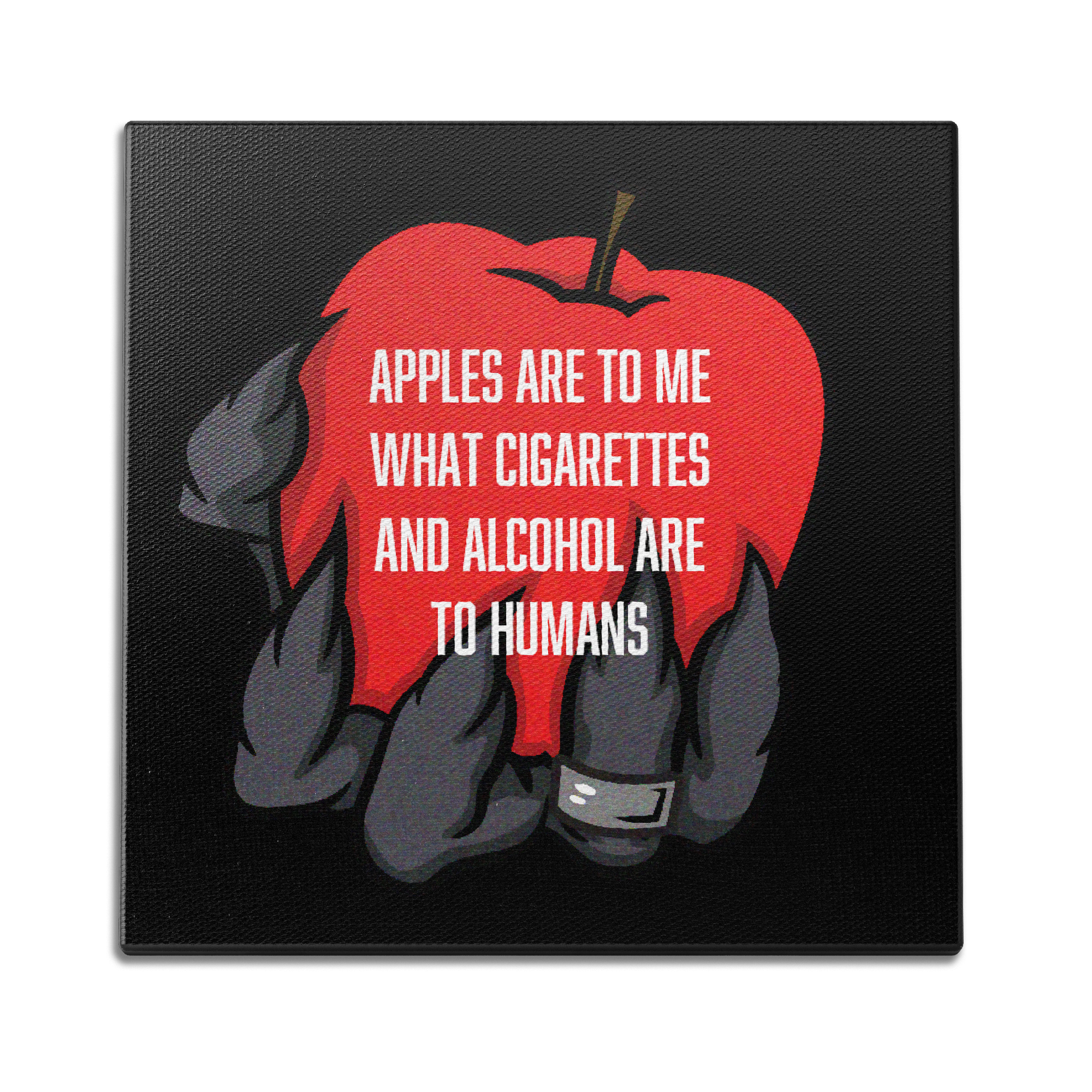 Shinigami Apple Wall Art