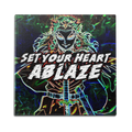 Set Your Heart Ablaze Wall Art
