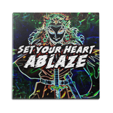 Set Your Heart Ablaze Wall Art