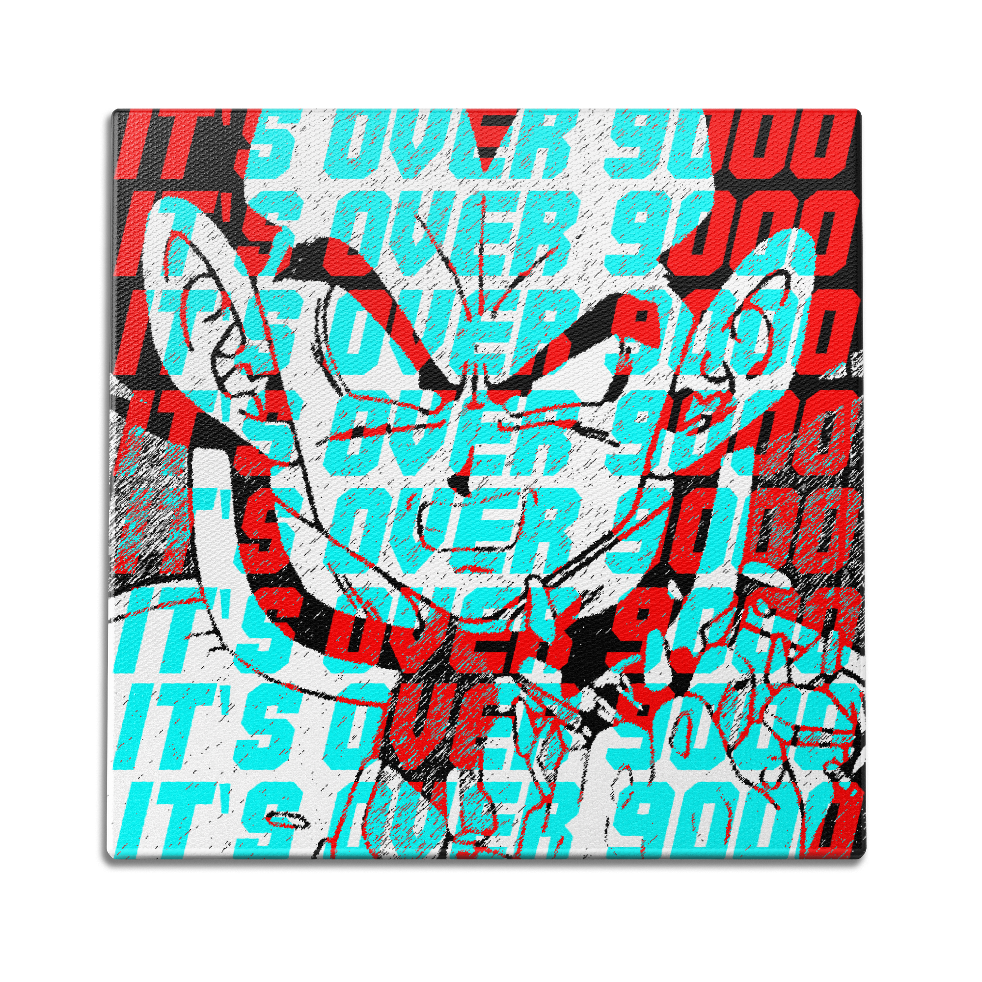 Over 9000 Wall Art