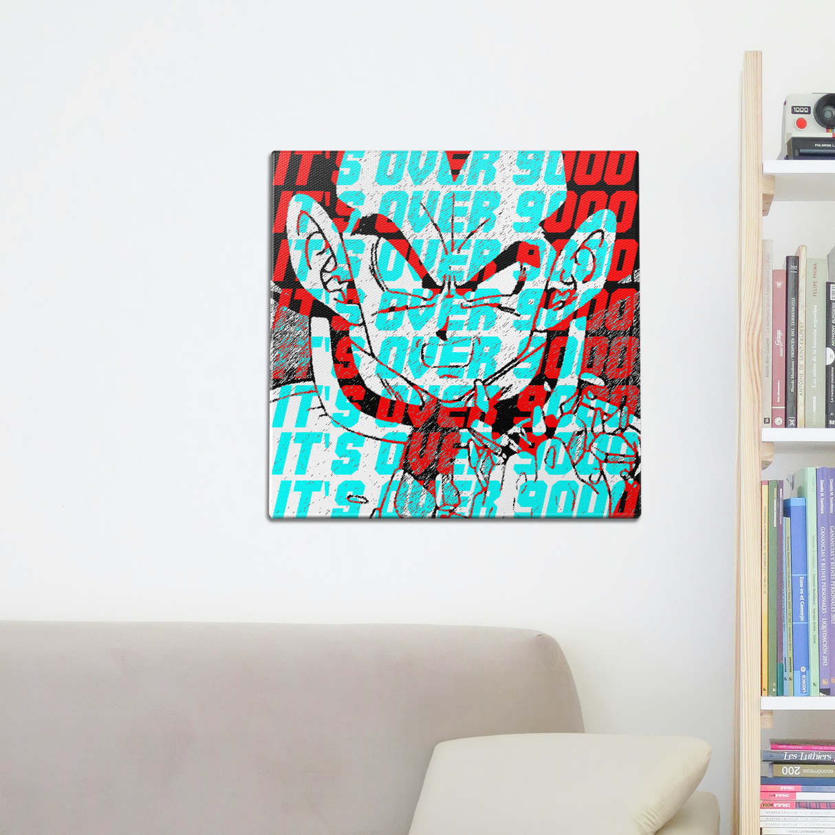 Over 9000 Wall Art