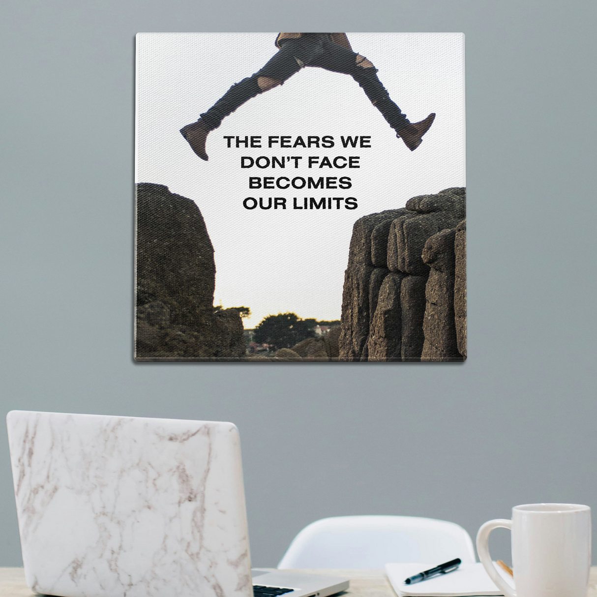 The Fears We Don't Face Wall Art