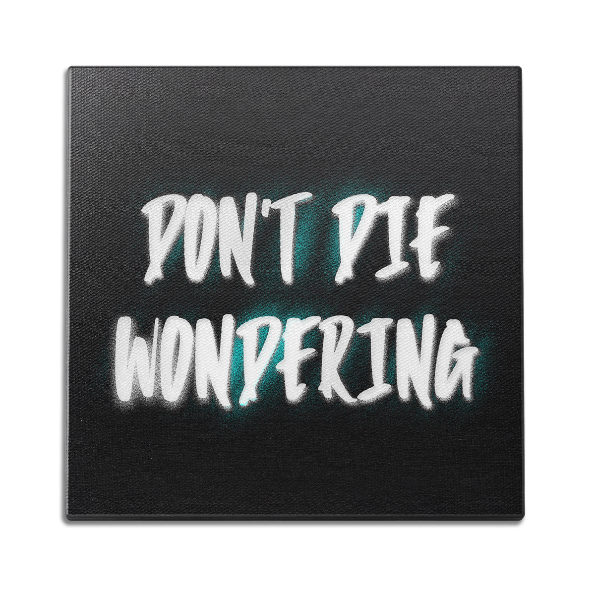 Don't Die Wondering Wall Art