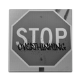 Stop Overthinking Wall Art