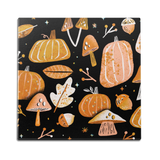 Pumpkin Mushrooms Wall Art