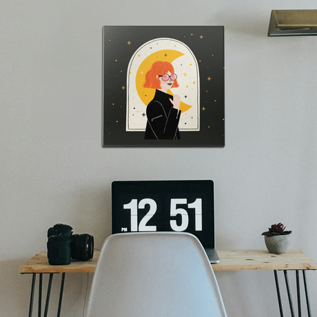 Badass Woman Wall Art