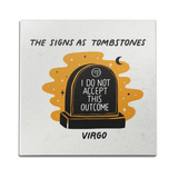 Virgo as a Tombstone Wall Art