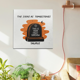 Taurus as a Tombstone Wall Art