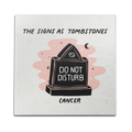 Cancer as a Tombstone Wall Art