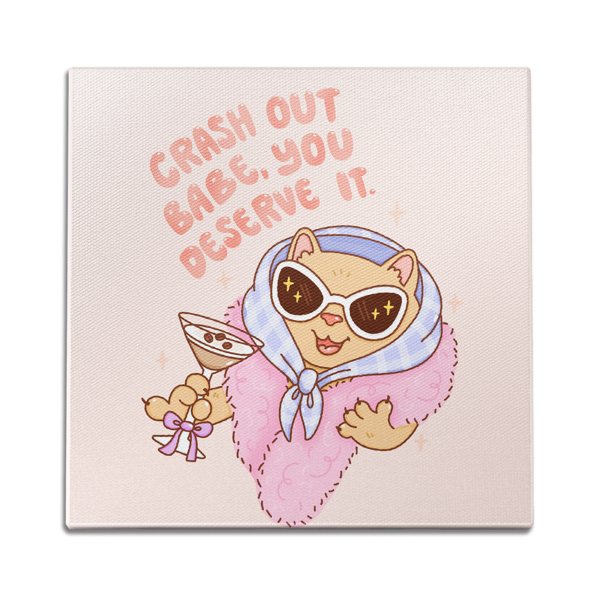 Crash Out Babe Wall Art