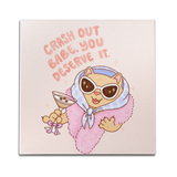 Crash Out Babe Wall Art