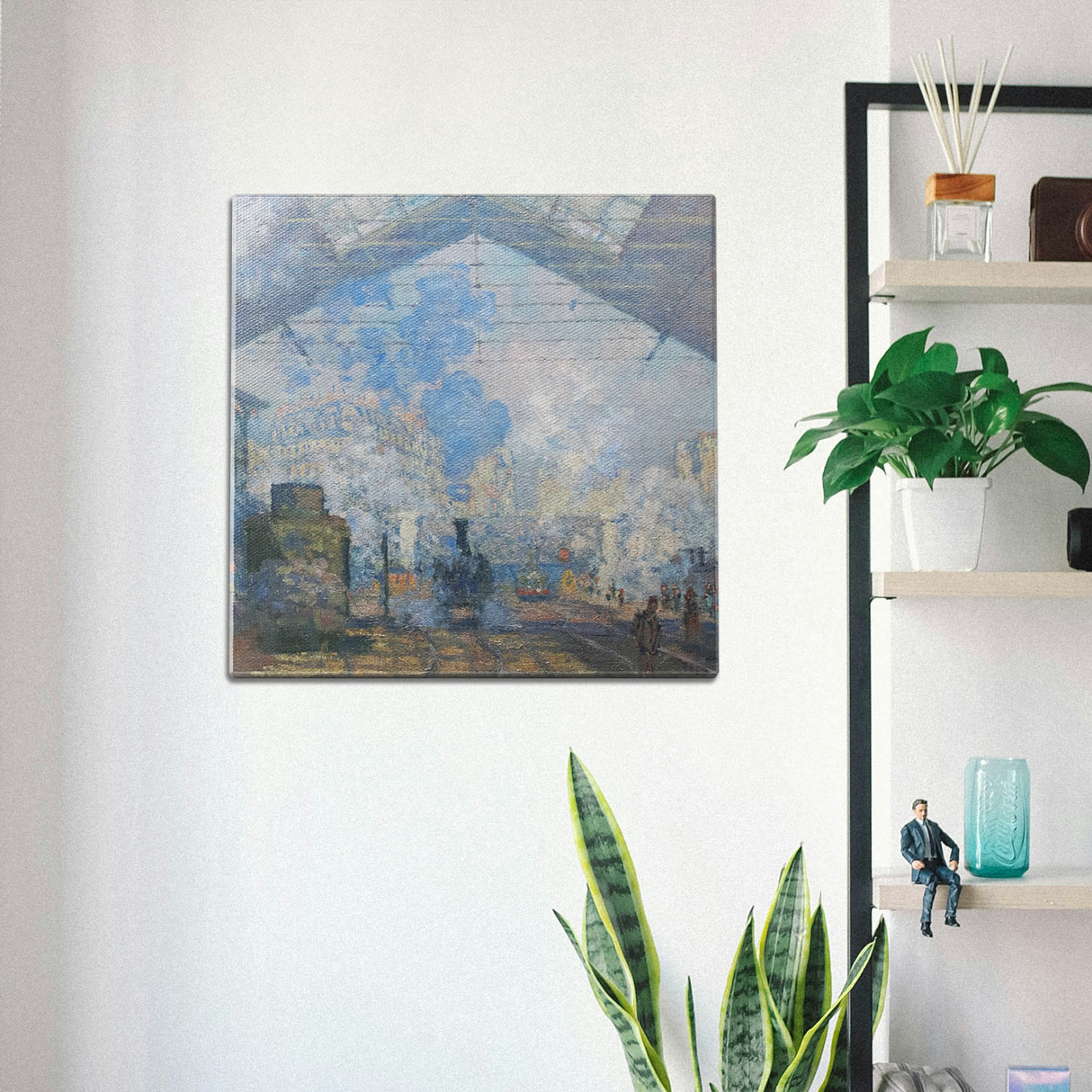 Gare Saint-Lazare Wall Art