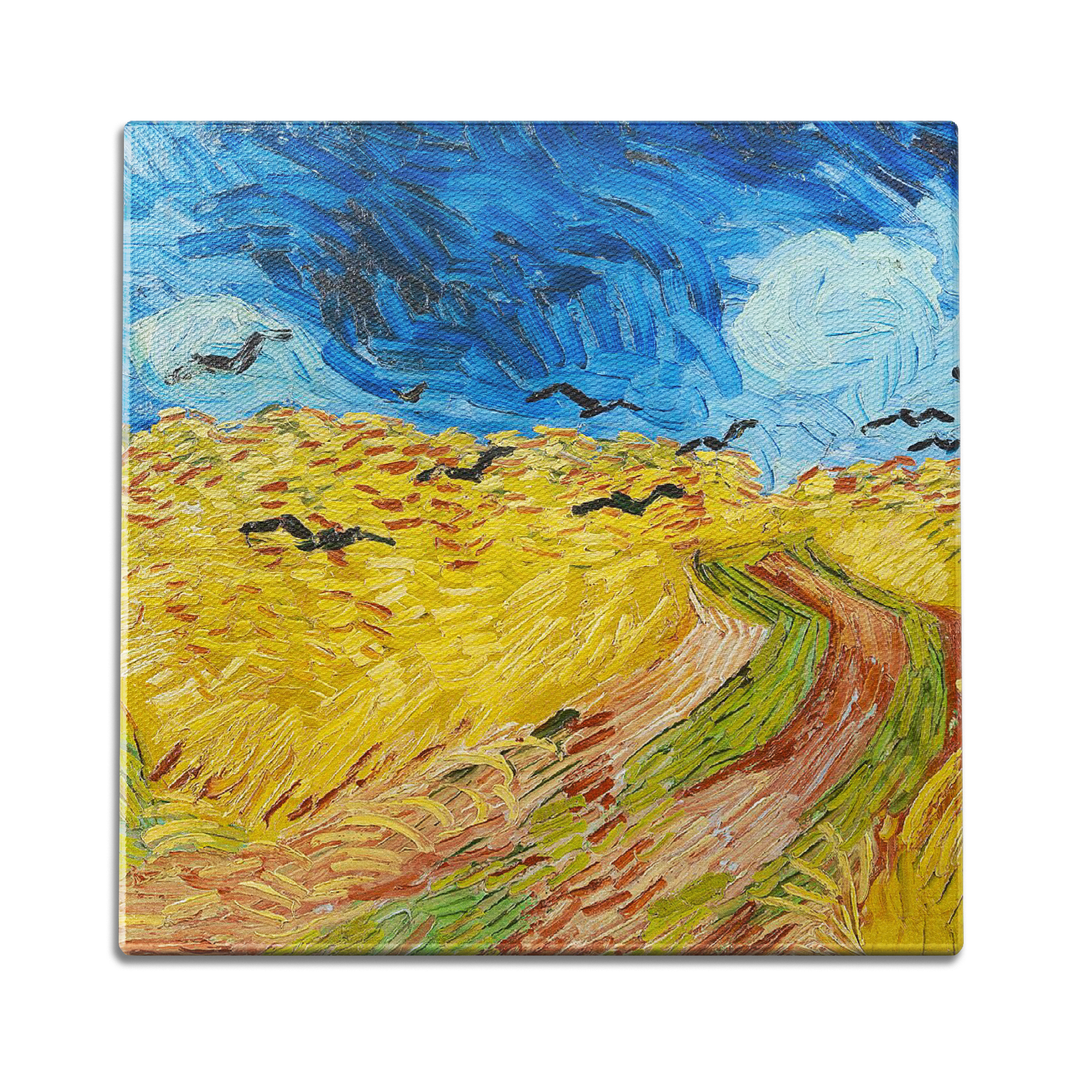 Wheatfield with Crows Wall Art