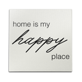 Home Is My Happy Place Wall Art