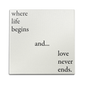 Where Life Begins Wall Art