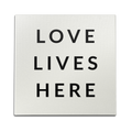 Love Lives Here Wall Art