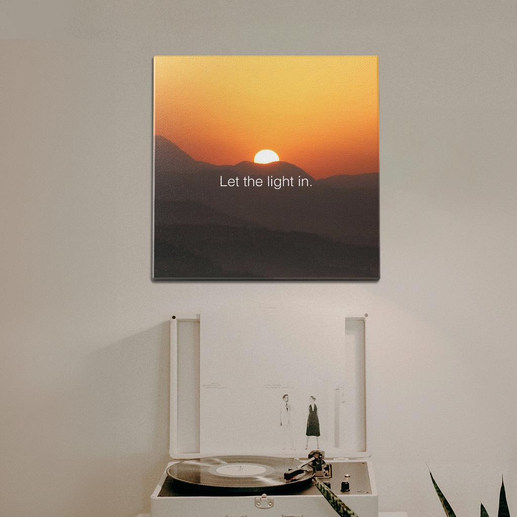 Let The Light In Wall Art