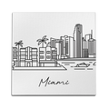 Skyline Miami Wall Art