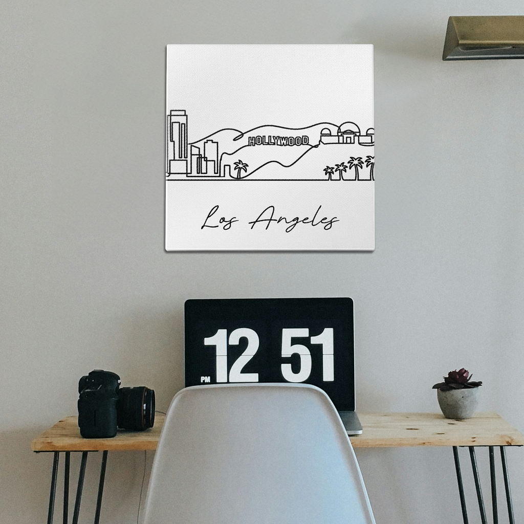 Skyline Los Angeles Wall Art