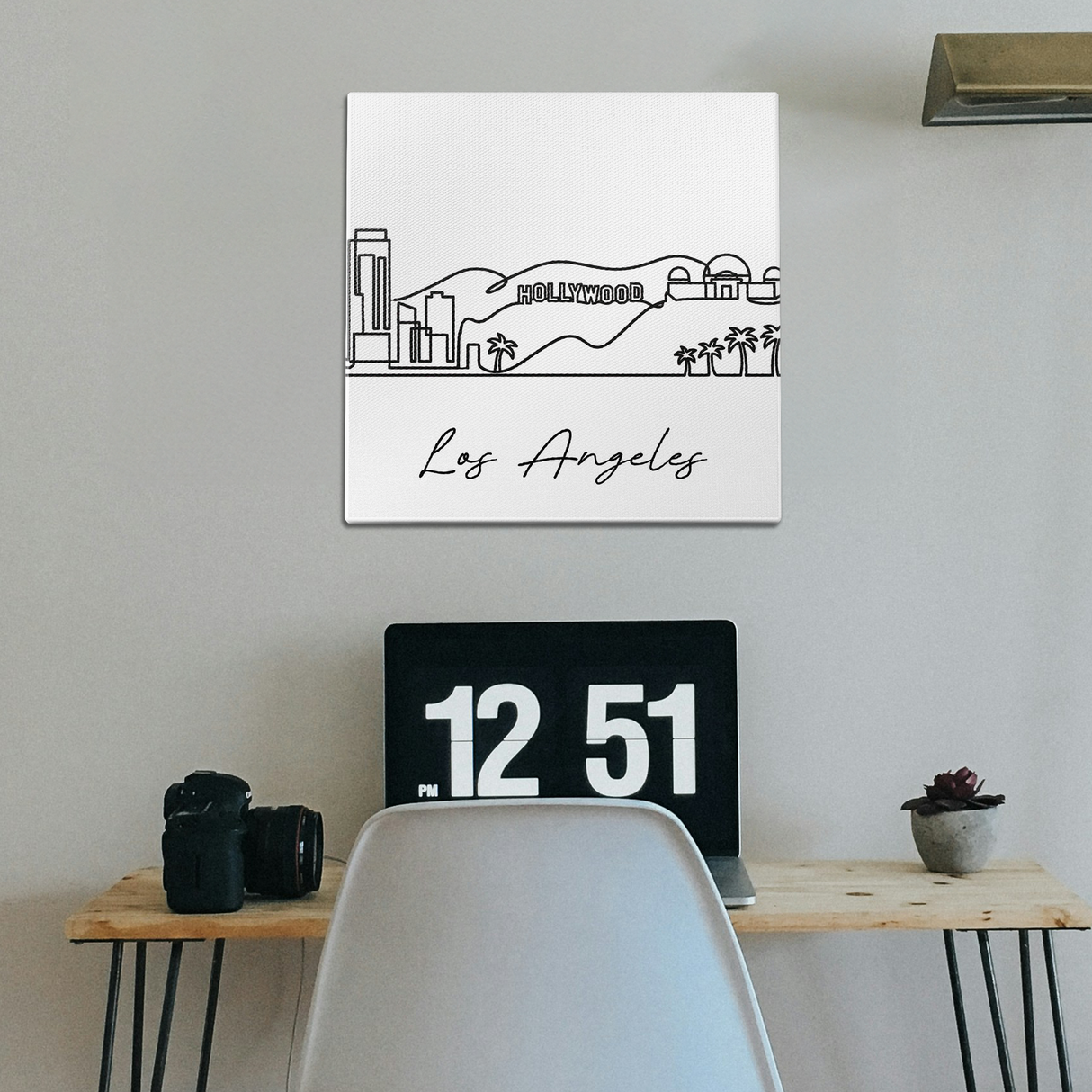Skyline Los Angeles Wall Art