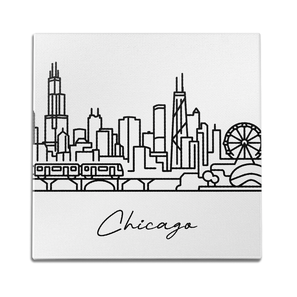 Skyline Chicago Wall Art