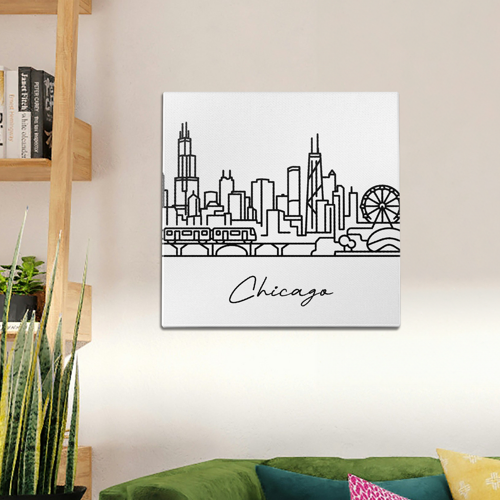 Skyline Chicago Wall Art