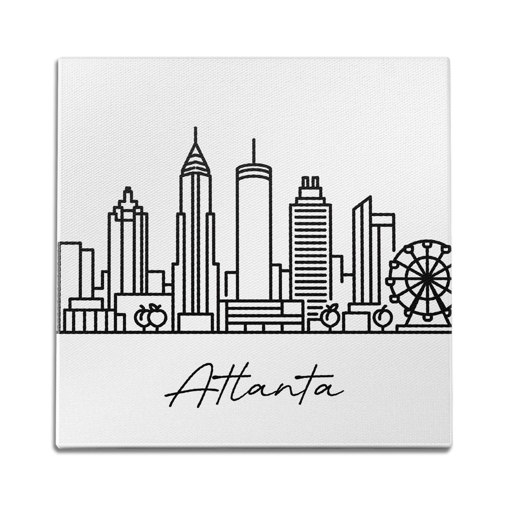 Skyline Atlanta Wall Art