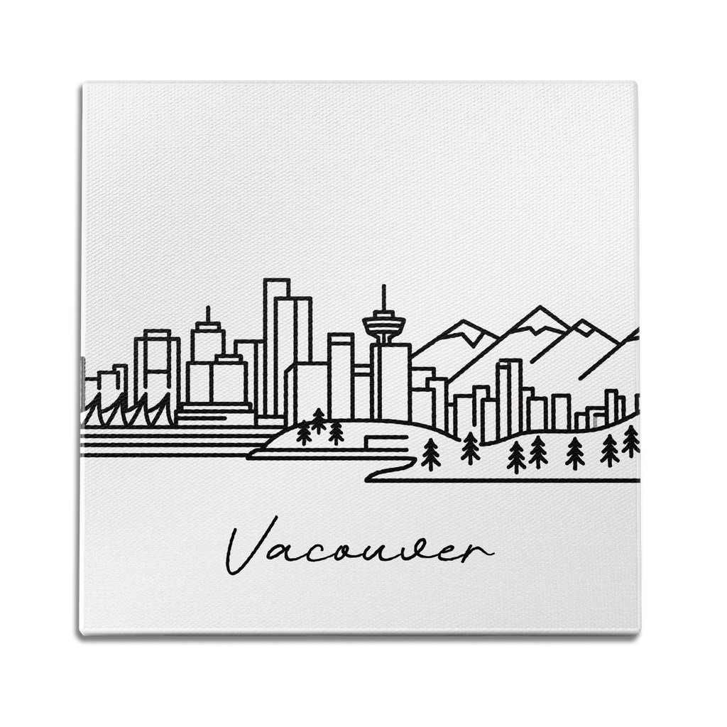 Skyline Vancouver Wall Art