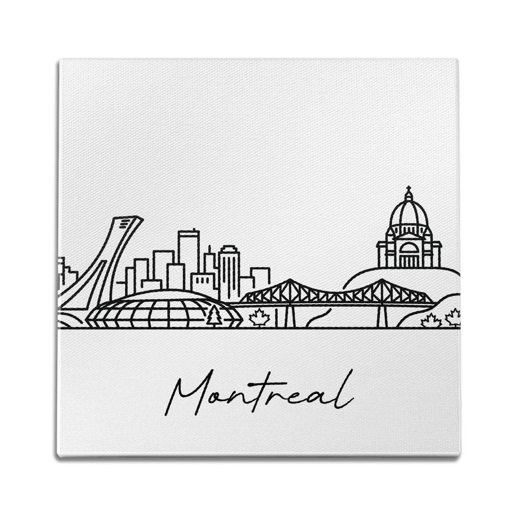 Skyline Montreal Wall Art