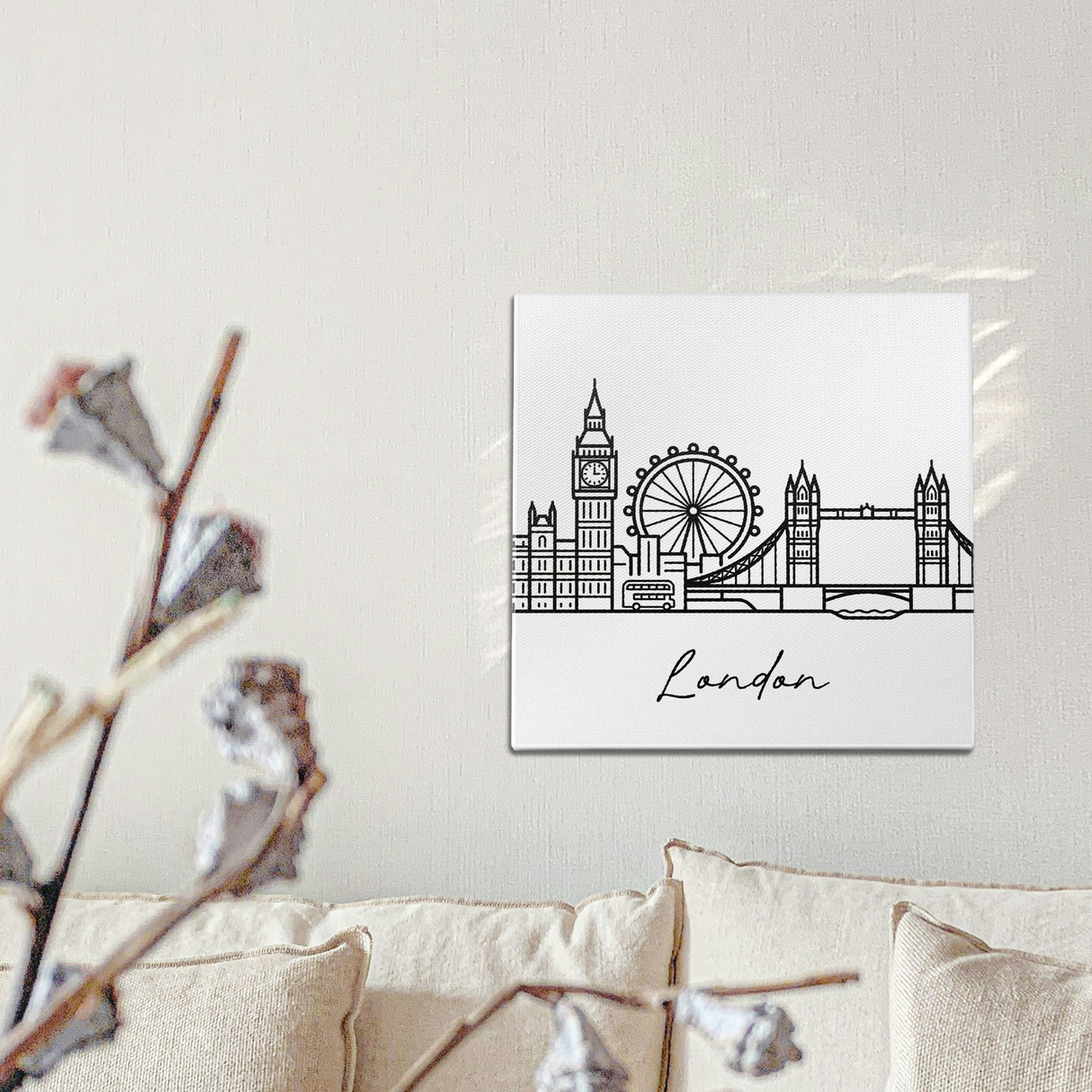 Skyline London Wall Art