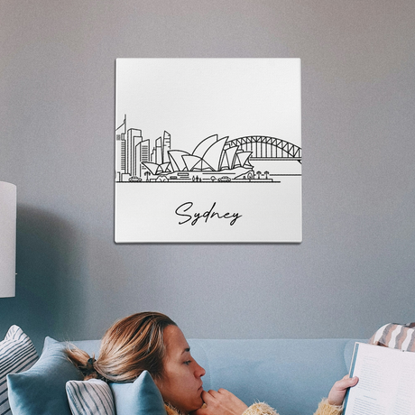 Skyline Paris Wall Art