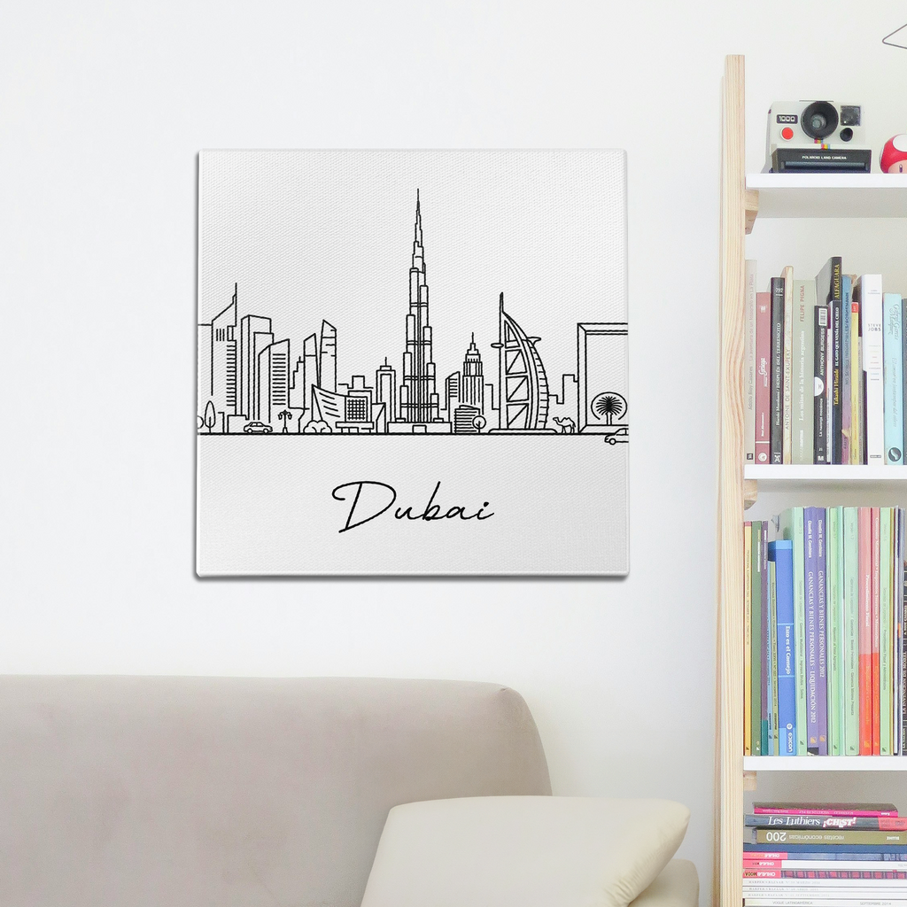 Skyline Dubai Wall Art