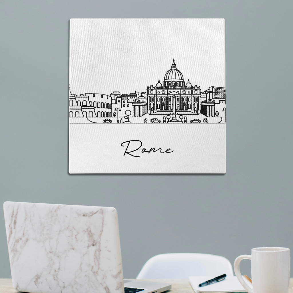 Skyline Rome Wall Art