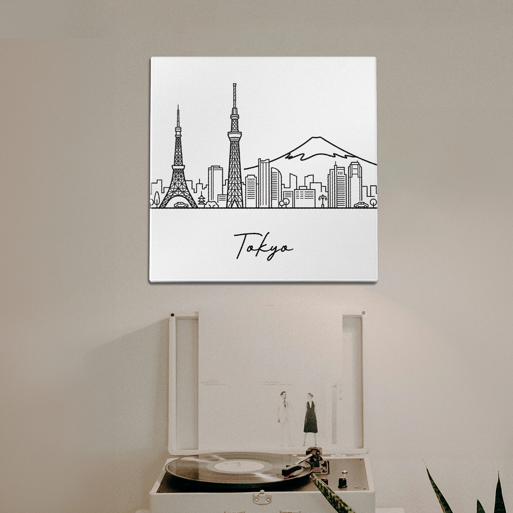 Skyline Tokyo Wall Art