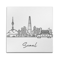 Skyline Seoul Wall Art