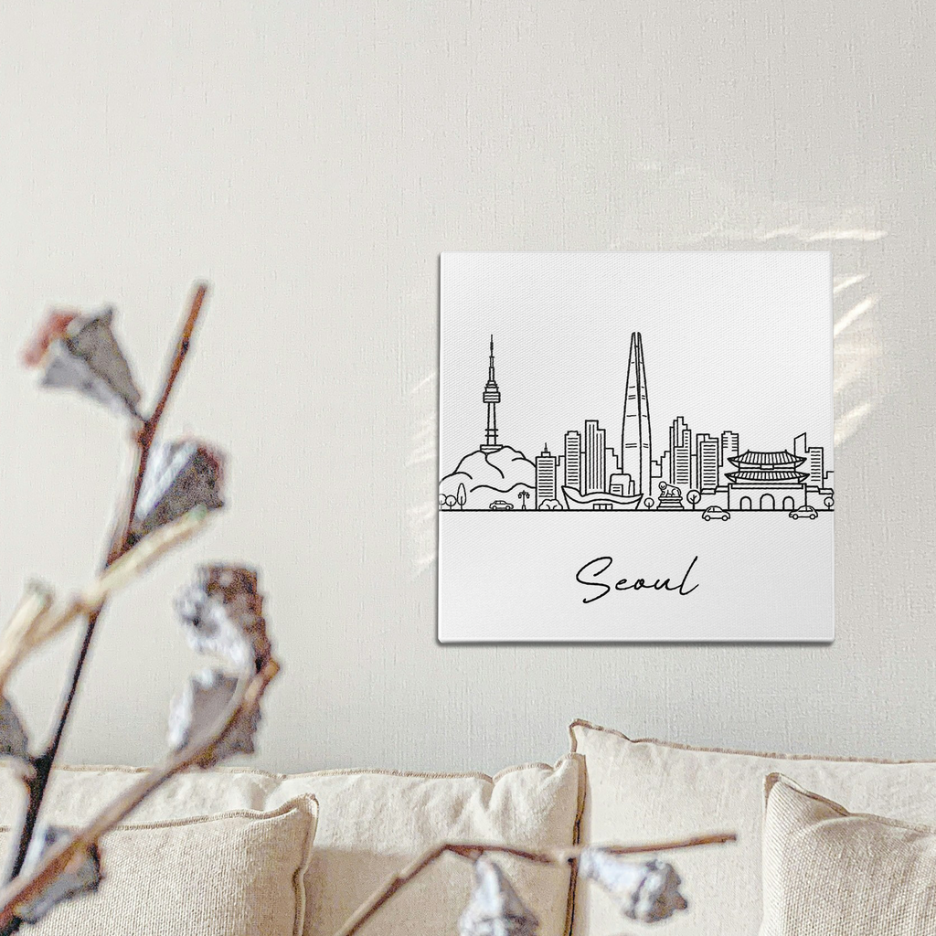 Skyline Seoul Wall Art