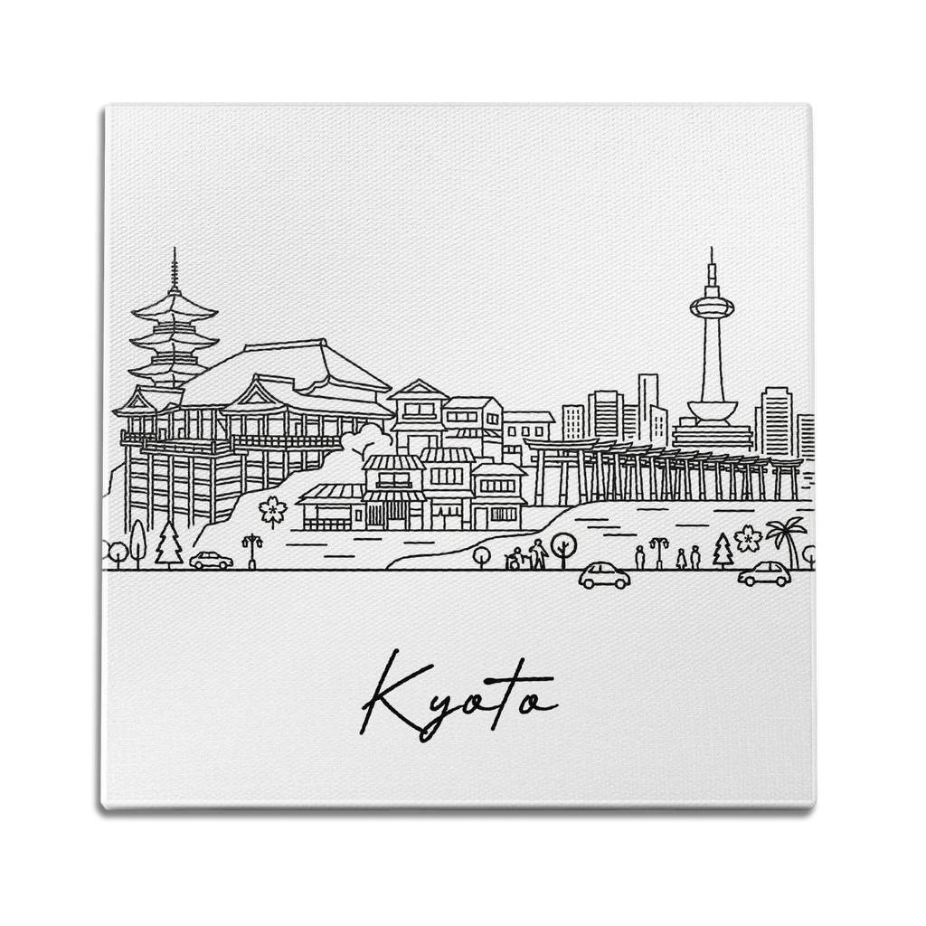 Skyline Kyoto Wall Art