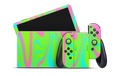 Nintendo Switch OLED Skin Acid Trip