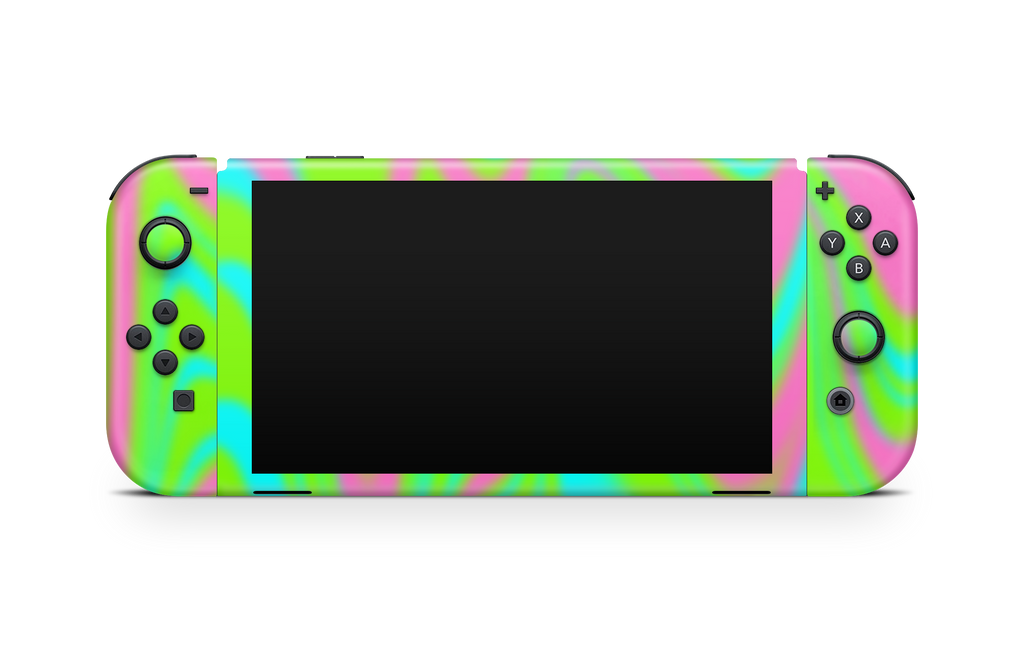 Nintendo Switch OLED Skin Acid Trip