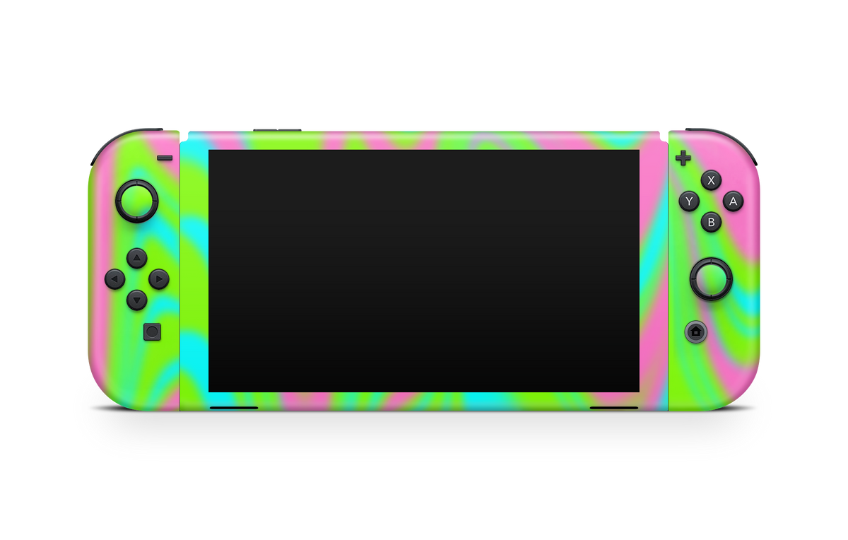 Nintendo Switch OLED Skin Acid Trip