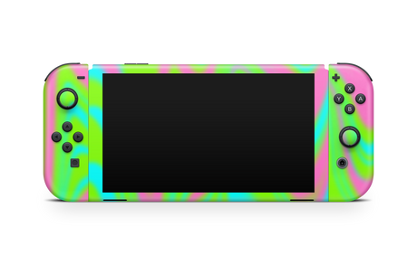 Nintendo Switch OLED Skin Acid Trip