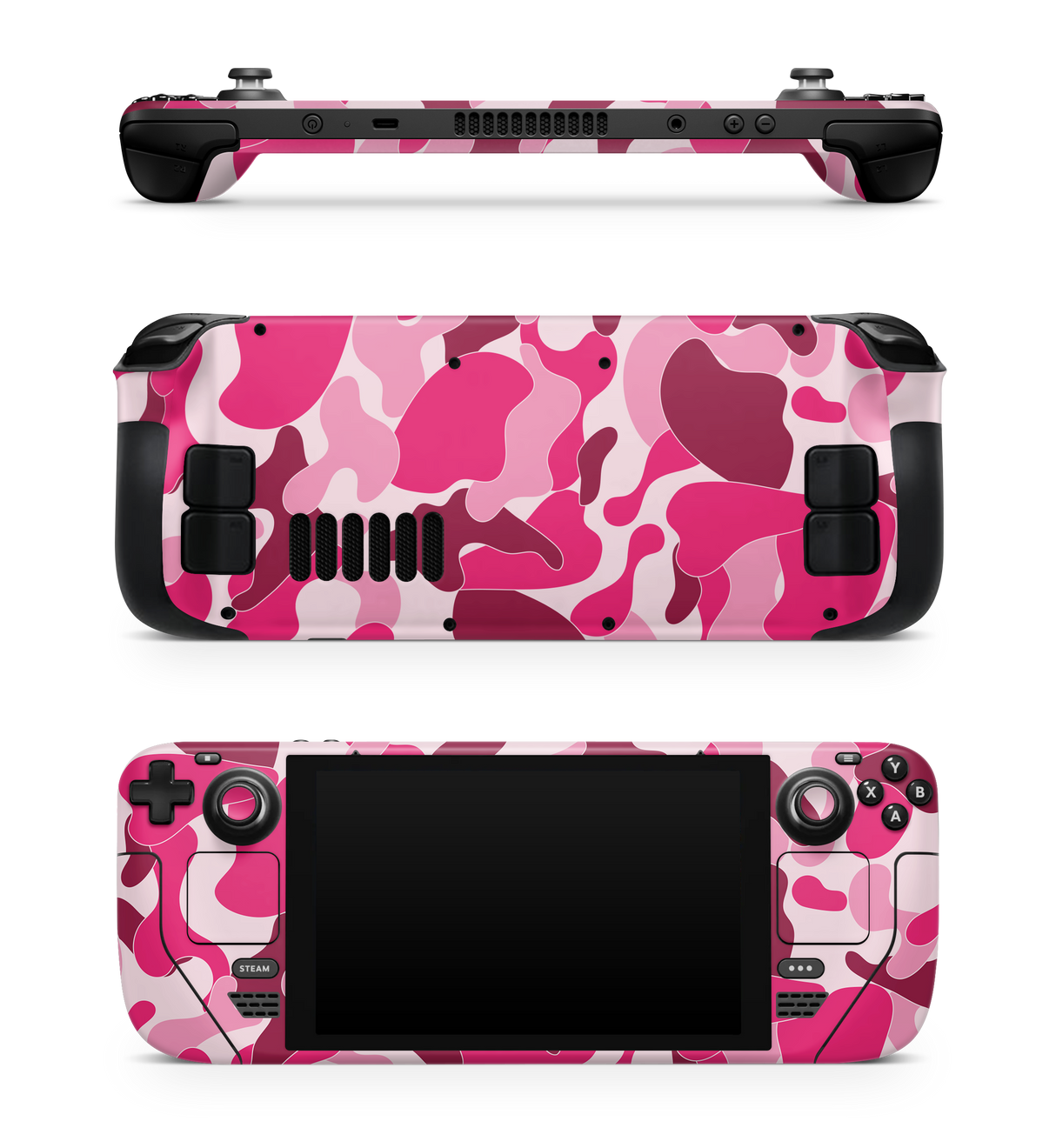 Steam Deck Ape Camo Pink