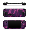 Steam Deck Ape Camo Purple