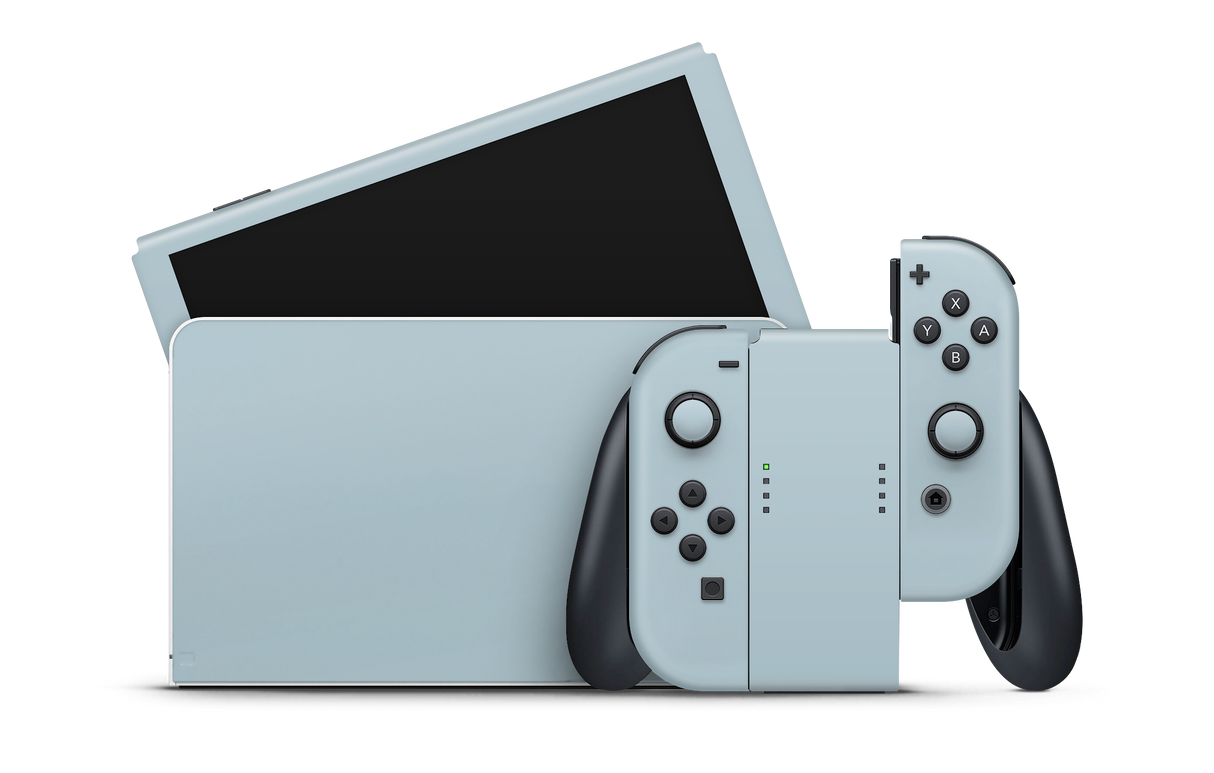 Nintendo Switch OLED Skin Baby Blue