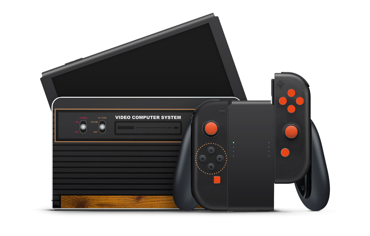 Nintendo Switch OLED Skin Retro Atari