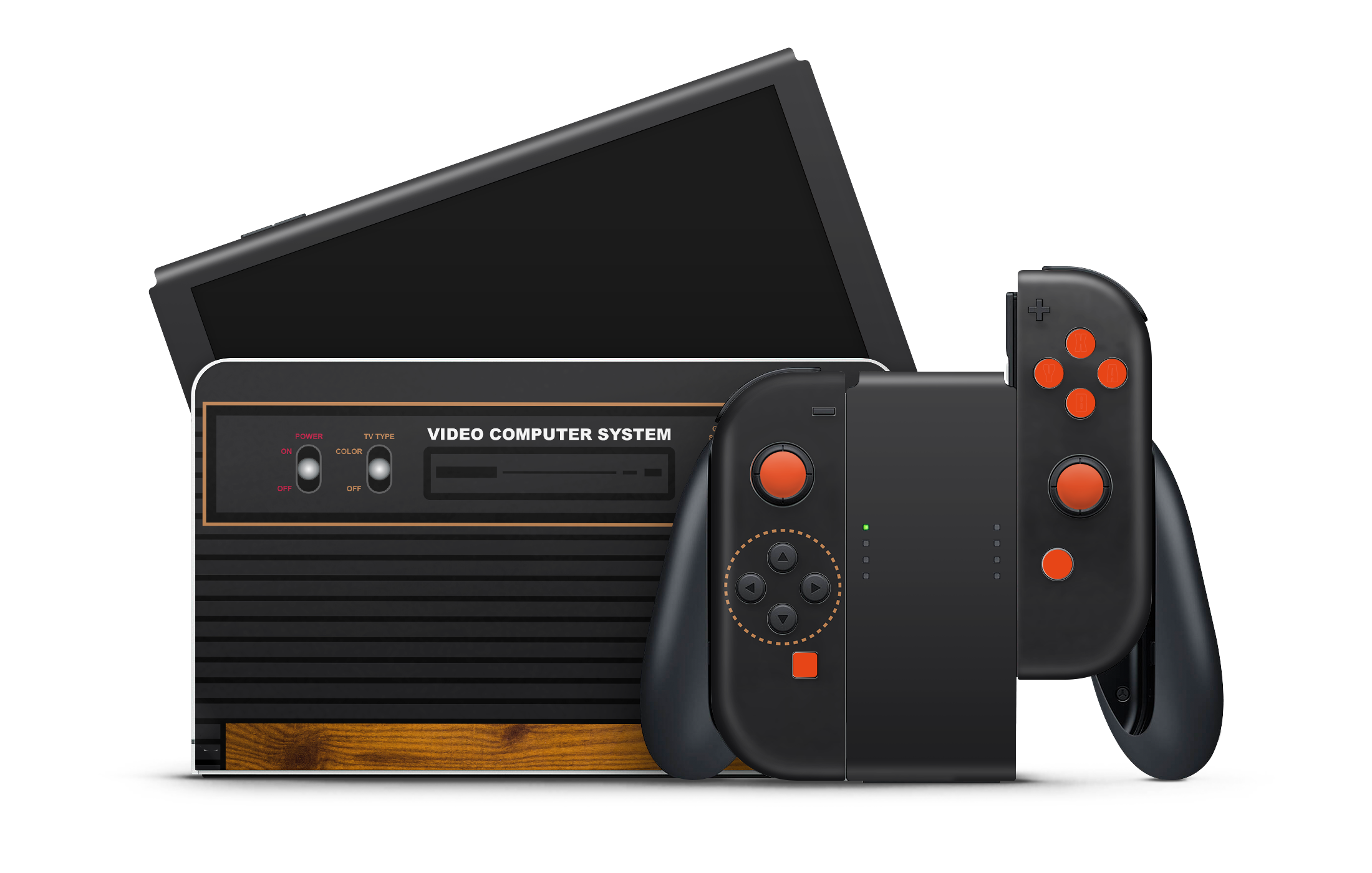 Nintendo Switch OLED Skin Retro Atari