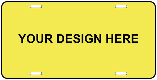 Custom Vanity License Plate